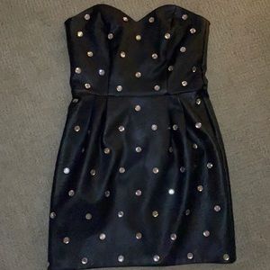 TopShop Black with Gems Dress